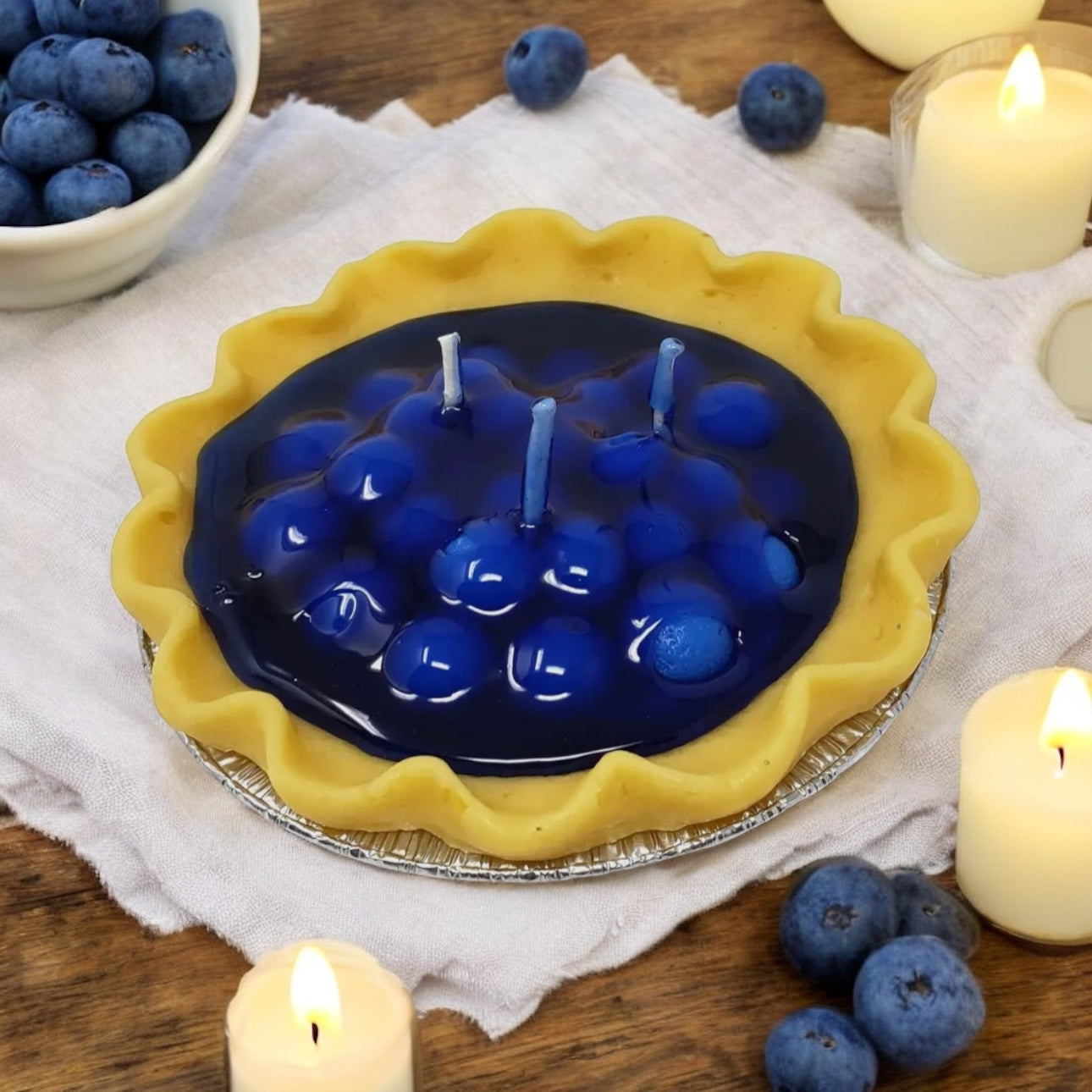 Glamour Geek Boutique Blueberry Pie Candle